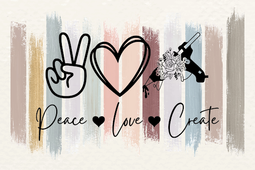 Peace Love Create - Visual