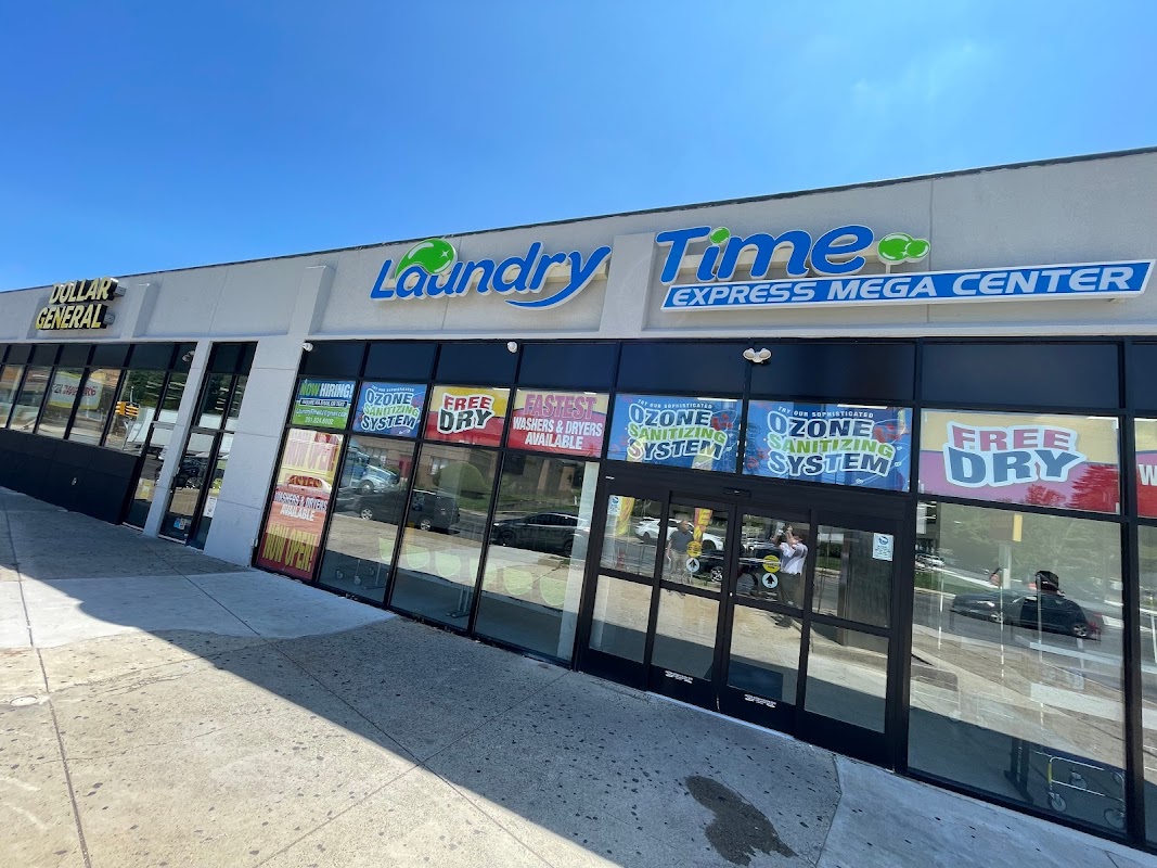 Self-service laundry at Laundry Time Rising Sun Philadelphia - Laundromat, Wash and Fold Laundry Service, Philadelphia, PA