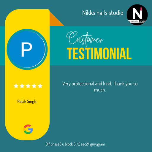 Palak Singh raves about her experience at Nikks nails studio in Gurugram! She loved the intricate… post image