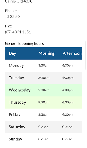 Department of Transport and Main Roads Customer Service Centre Cairns - Thumbnail