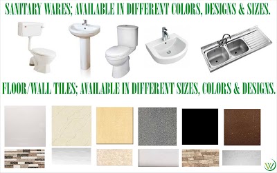 Photos of Wutarick Nigeria Ltd - Tiles - Toilet Seat - Kitchen Sink - Cubicle Shower - Water Heater