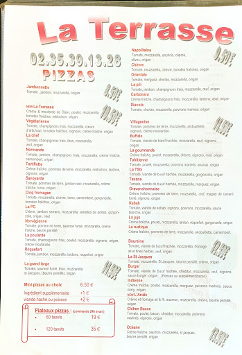 Photo 2 - La terrasse restaurant pizzéria (pizzas, pâtes, salades) cuisine artisanale et service rapide, livraison le soir