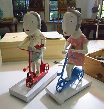 Photos of ART Cnockaert Atelier for paintings, sculptures and art objects restoration