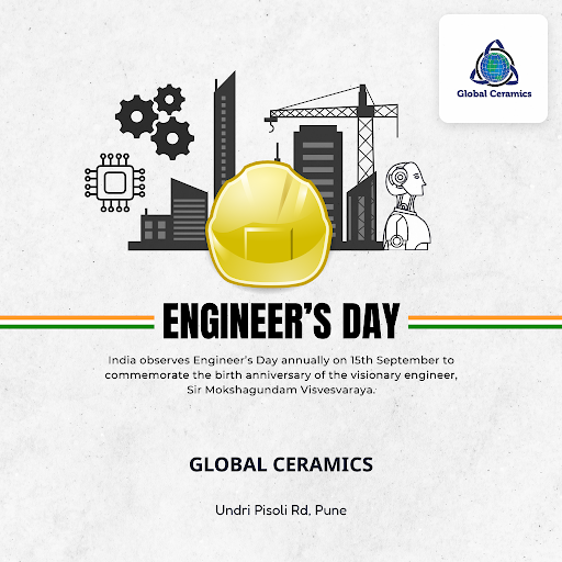 Celebrate Engineers Day 2026 with GLOBAL CERAMICS, your destination for designer tiles, sanitary… post image