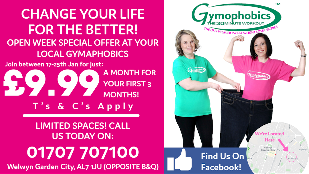 Gymophobics Las Only Gym In Welwyn