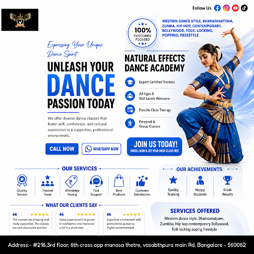 Learn the art of Western dance style at Natural Effects Dance Academy. Our expert instructors hel… post image