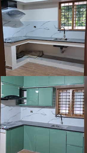 Goregaon West Kitchen Interior Work – Before & After ✨