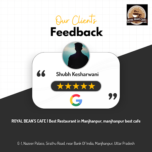 Shubh raves about the exceptional service at Royal Bean's Cafe in Manjhanpur! Our team went above… post image