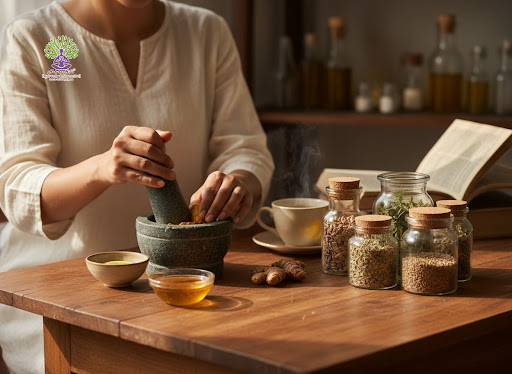 Struggling with recurring cold, acidity, joint pain or skin issues? Simple Ayurvedic home remedie…