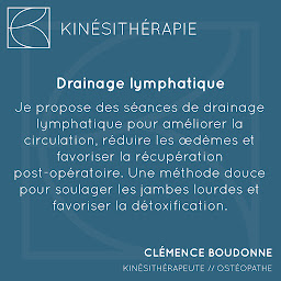 Photo n°16 de Clémence Boudonne | Kiné & Ostéopathe à Anglet à Anglet (Ostéopathe)