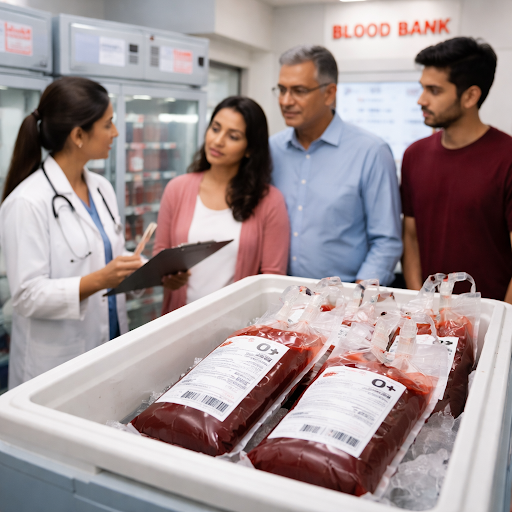 In a medical emergency, every minute matters. Having a trusted blood bank near you can make a lif…