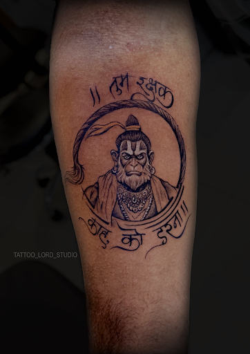Lord Hanuman tattoo, most popular tattoo, tattoo artist, done at - TattooLordStudio, tattoo shop…
