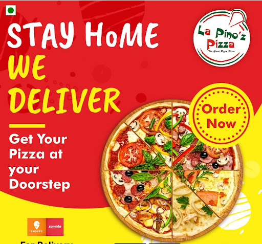 La Pino'z Pizza Pratap Nagar Jaipur
        
STAY HOME WE DE