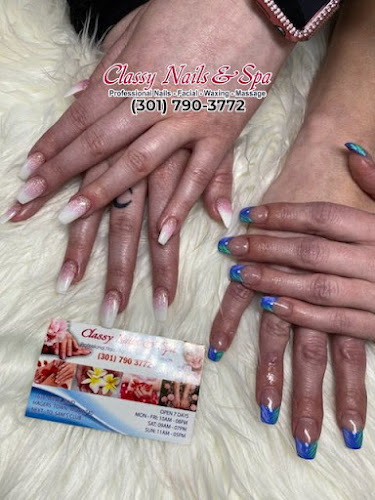 Classy Nails And Spa interior view