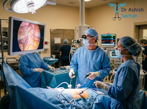 Thinking about laparoscopic GI surgery and feeling anxious? At Dr Ashish Sachan - Shalimar Bagh,… post image