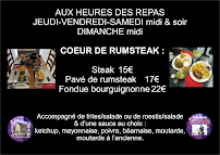 Menu Café du Cheval Blanc Morvillars Page 3