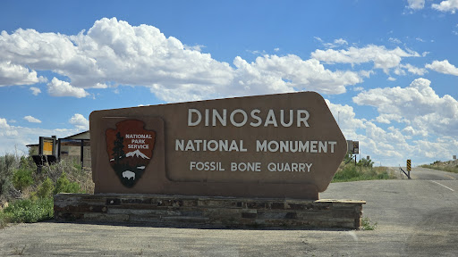 Dinosaur Monument Sign