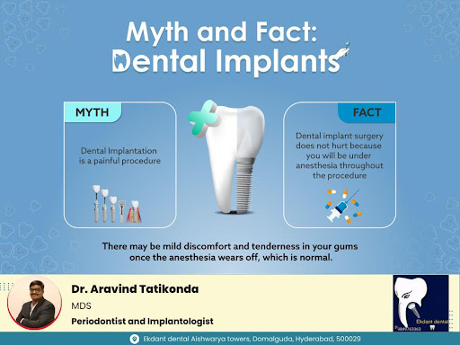Myth debunked about dental implants