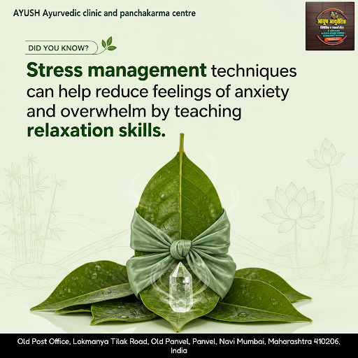 AYUSH Ayurvedic clinic offers specialized Ayurvedic Panchkarma treatment for stress management, p… post image
