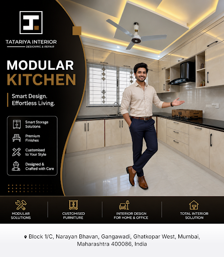 Tatariya Interior & Modular Furniture specializes in designing and installing modular kitchens wi… post image
