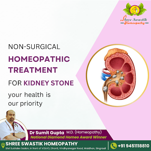 "Prioritize your health with our non-surgical approach to kidney stone treatment through Homeopat… post image