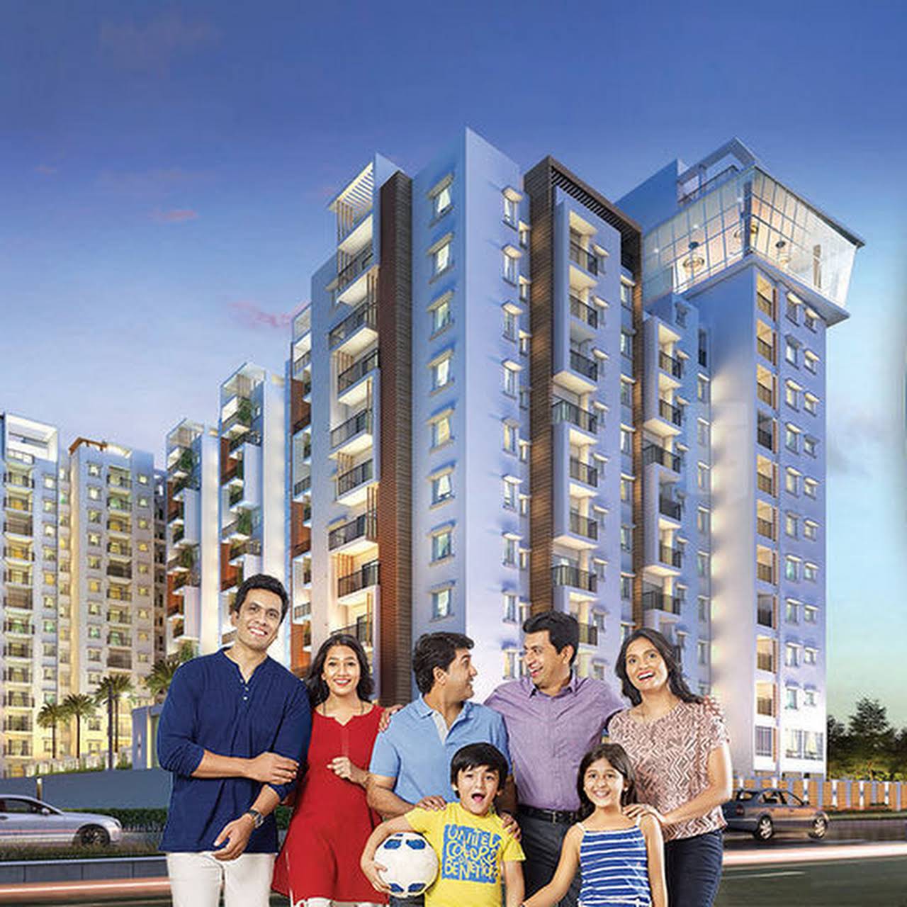 TVS Emerald LightHouse Apartment Complex in Chennai