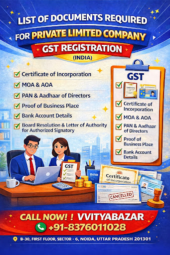 📑 GST REGISTRATION FOR PRIVATE LIMITED COMPANY post image