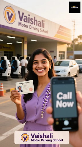 Get ready to ride the road to success with Vaishali Motor Driving School, Ajmer's most loved driv… post image