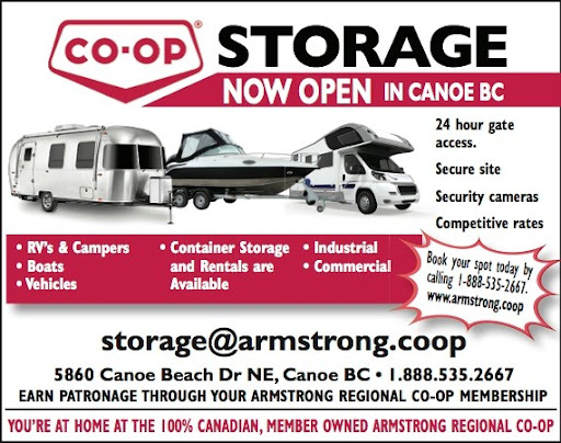 Armstrong Regional Co-op Canoe BC Outdoor Storage - Thumbnail