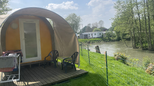Photo de Camping Au Vert de L' Authie, accueil camping-car, piscine, étang de pêche ,bar brasserie à Auxi-le-Château (62390)