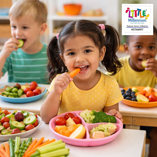 At Little Millennium - Kothapet, we know that healthy eating habits in the early years build stro…