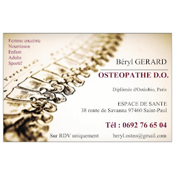 Photo n°8 de GERARD Béryl - Ostéopathe D.O à Saint-Paul (Ostéopathe)