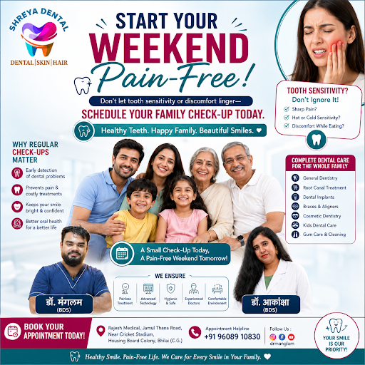 Start your weekend pain-free! Don't let tooth sensitivity or discomfort linger—schedule your fami… post image