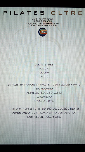 Pilates Oltre - Visual