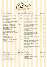 Menu La Cabane Kercabellec Page 3