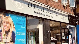 Opticalise Opticians Kenton Harrow | Optometrist | Vision Eye Tests | Contact Lenses | Spectacles | Sun Glasses