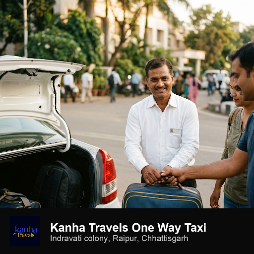 Looking for a reliable cab service in raipur? Choose our well-maintained fleet at Kanha Travels f…