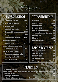 Menu L'auberge Espagnole Page 5