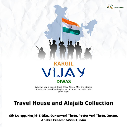 Celebrate Kargil Vijay Diwas with gratitude and respect. Trust Travel House and Alajaib Collectio… post image