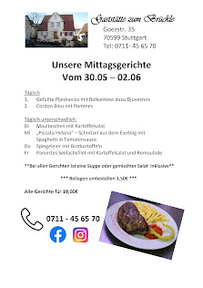 Speisekarte
