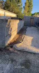 Photo n°7 de Terrassement MONTPELLIER 34 - L- Terrassement à Lattes (Service d'assainissement)