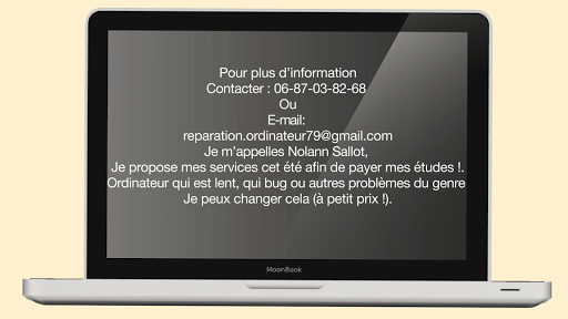 Réparation ordinateur !