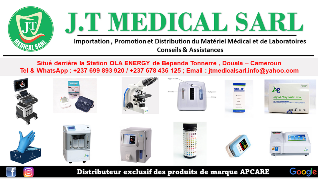 J.T MEDICAL SARL - Medical Equipment Supplier