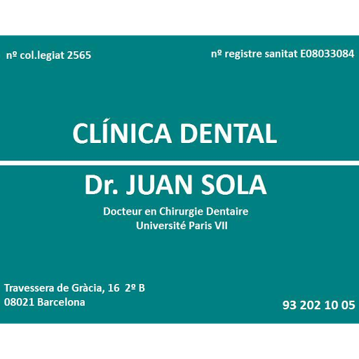 Dr. JUAN SOLÀ Odontólogo - Thumbnail
