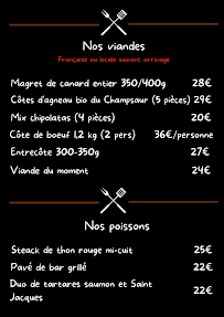 Menu Le Grill Savinois Page 1