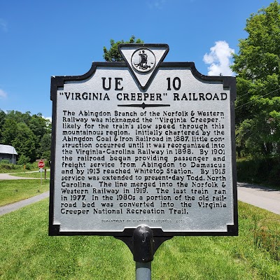 Virginia Creeper Trail Whitetop