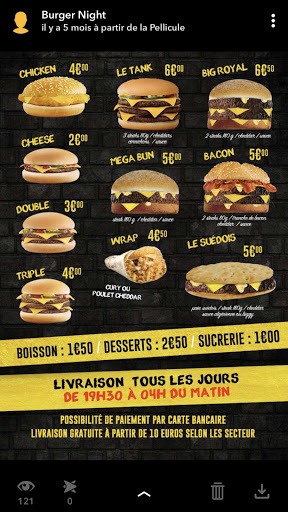 Photo 1 - Burger night