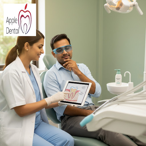 Struggling with sharp pain while sipping hot coffee or eating ice cream? At Apple Dental Clinic i…