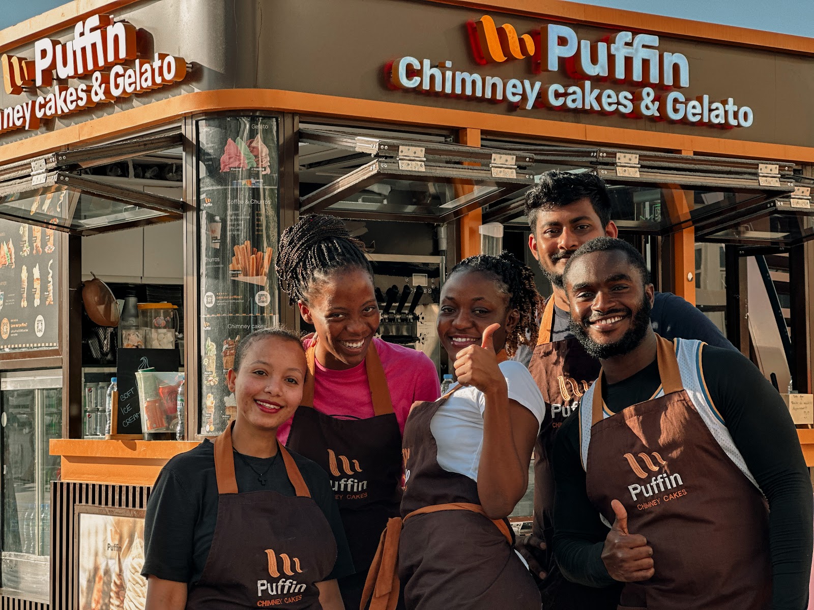 Puffin Chimney cakes, best Gelato - صورة 3