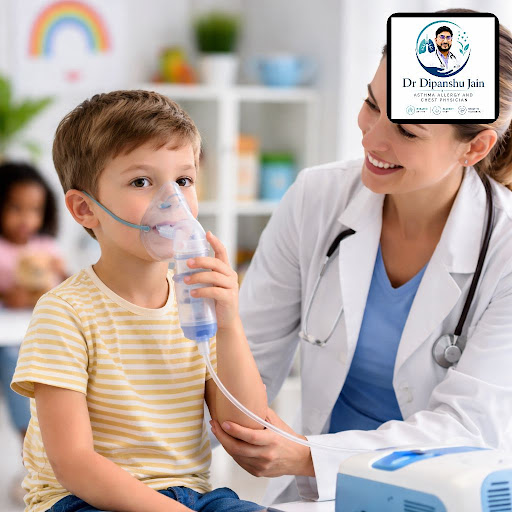 Worried about your child’s breathing, frequent cough or wheezing? At the clinic of Dr Dipanshu Ja… post image